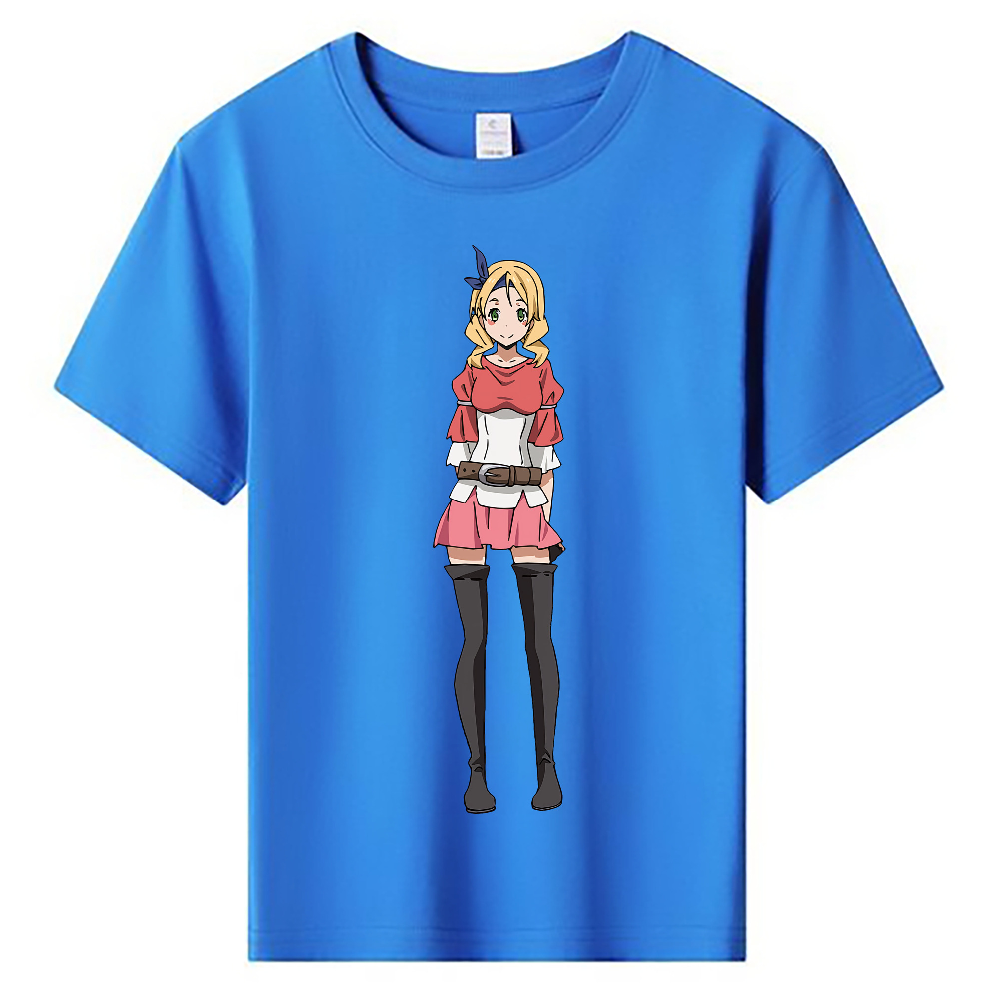 （画像用） 転スラ Regarding Reincarnated to Slime 綿100％キッズTシャツ（フロントプリント）